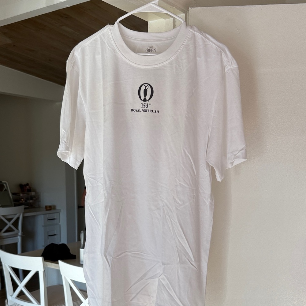 THE 153RD OPEN ROYAL POTRUSH CHAMPION GOLFER SCOTTIE SCHEFFLER T SHIRT
